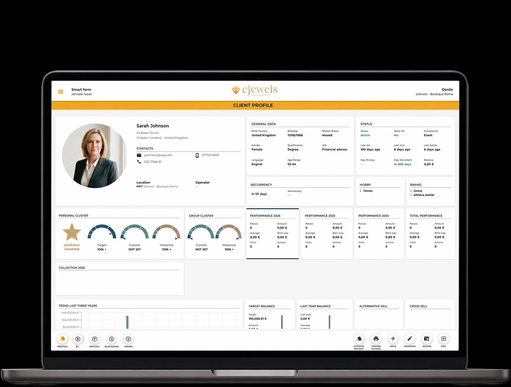 CRM-Software für Schmuckhersteller