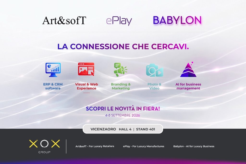 XOX Group, a Vicenzaoro i primi risultati di Babylon, la sua AI per la gioielleria