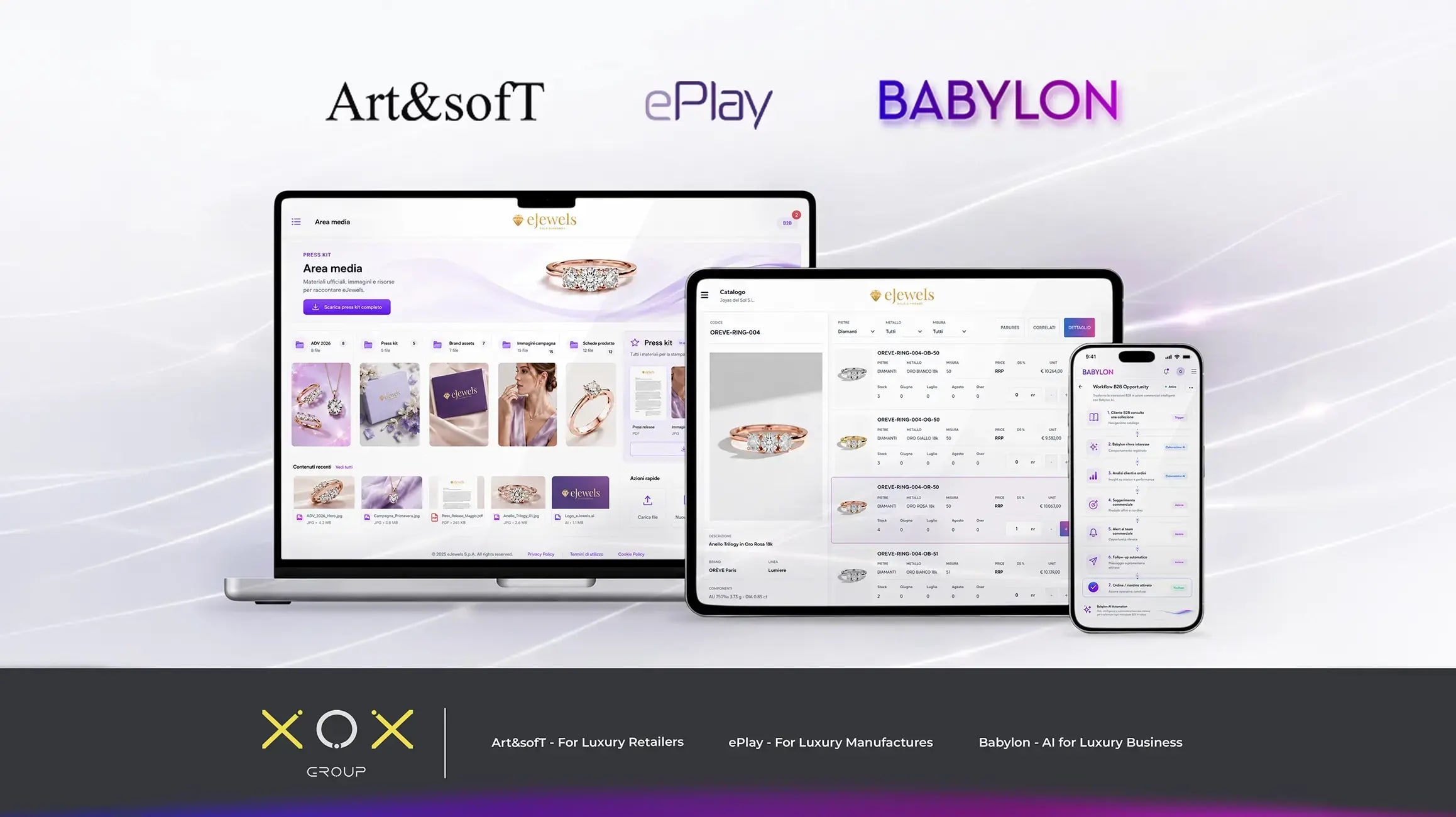 XOX Group: l’AI rende personale l’esperienza B2B nel lusso