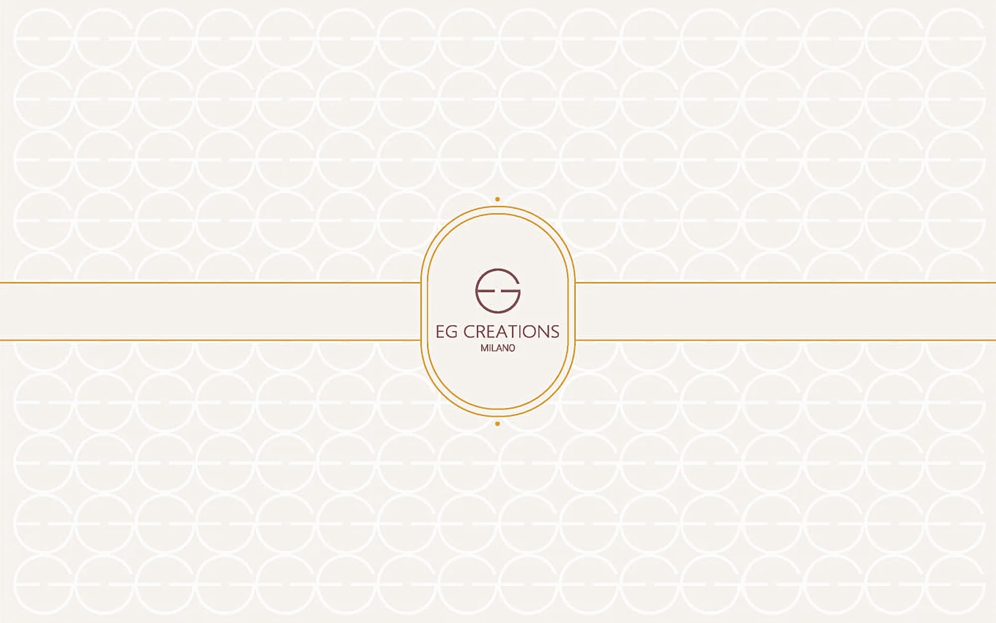 EG Creations brochure institutionnelle — identité de marque