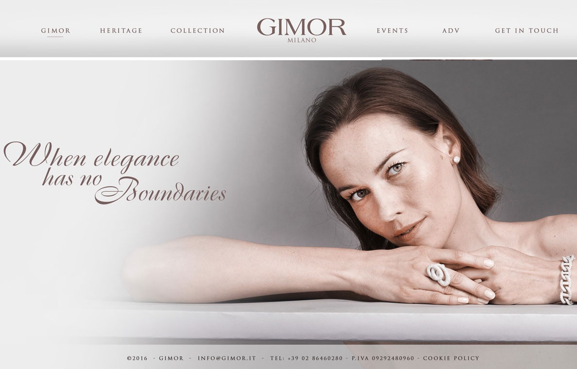 Gimor Milano sito web