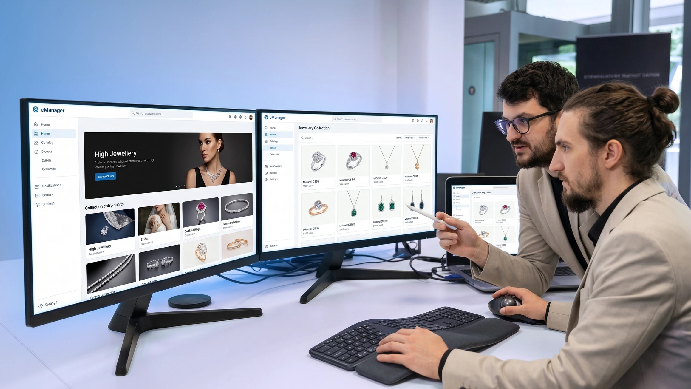 Integriertes ERP, CRM, MES und B2B