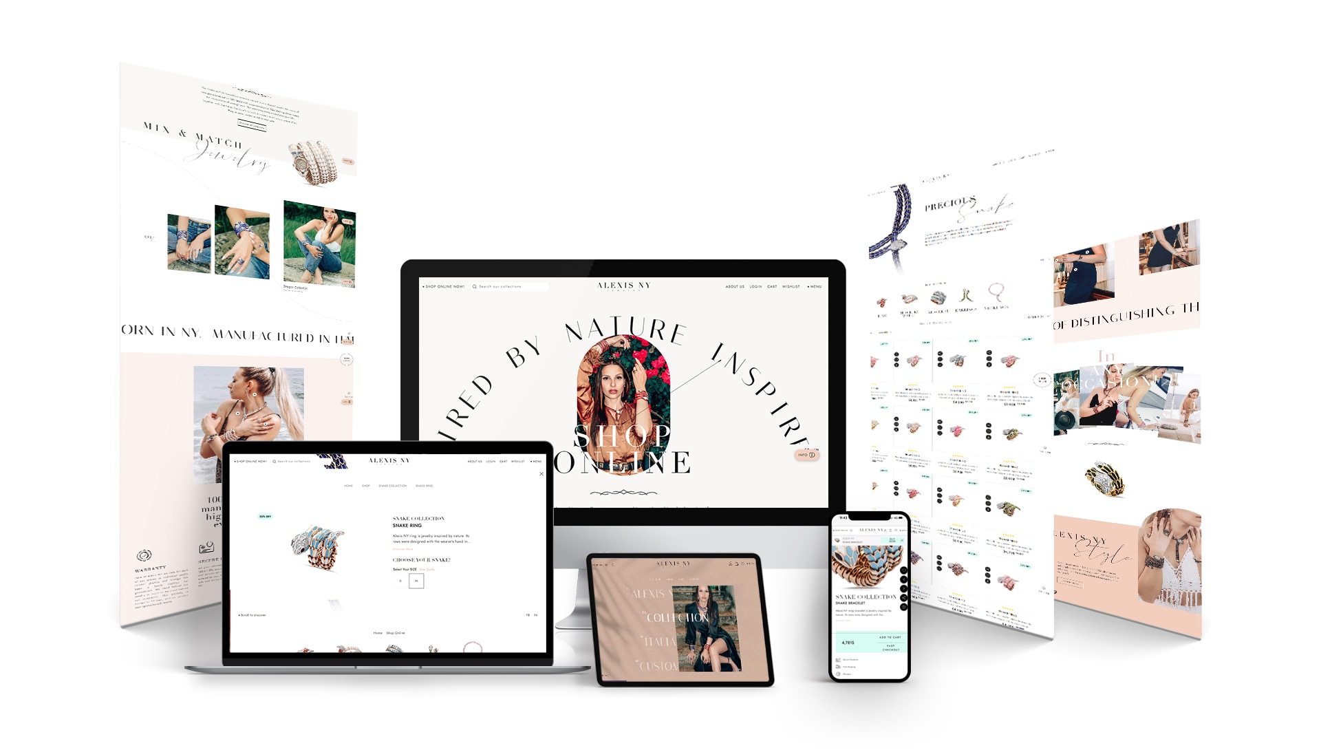 Site e-commerce Alexis NY — 4