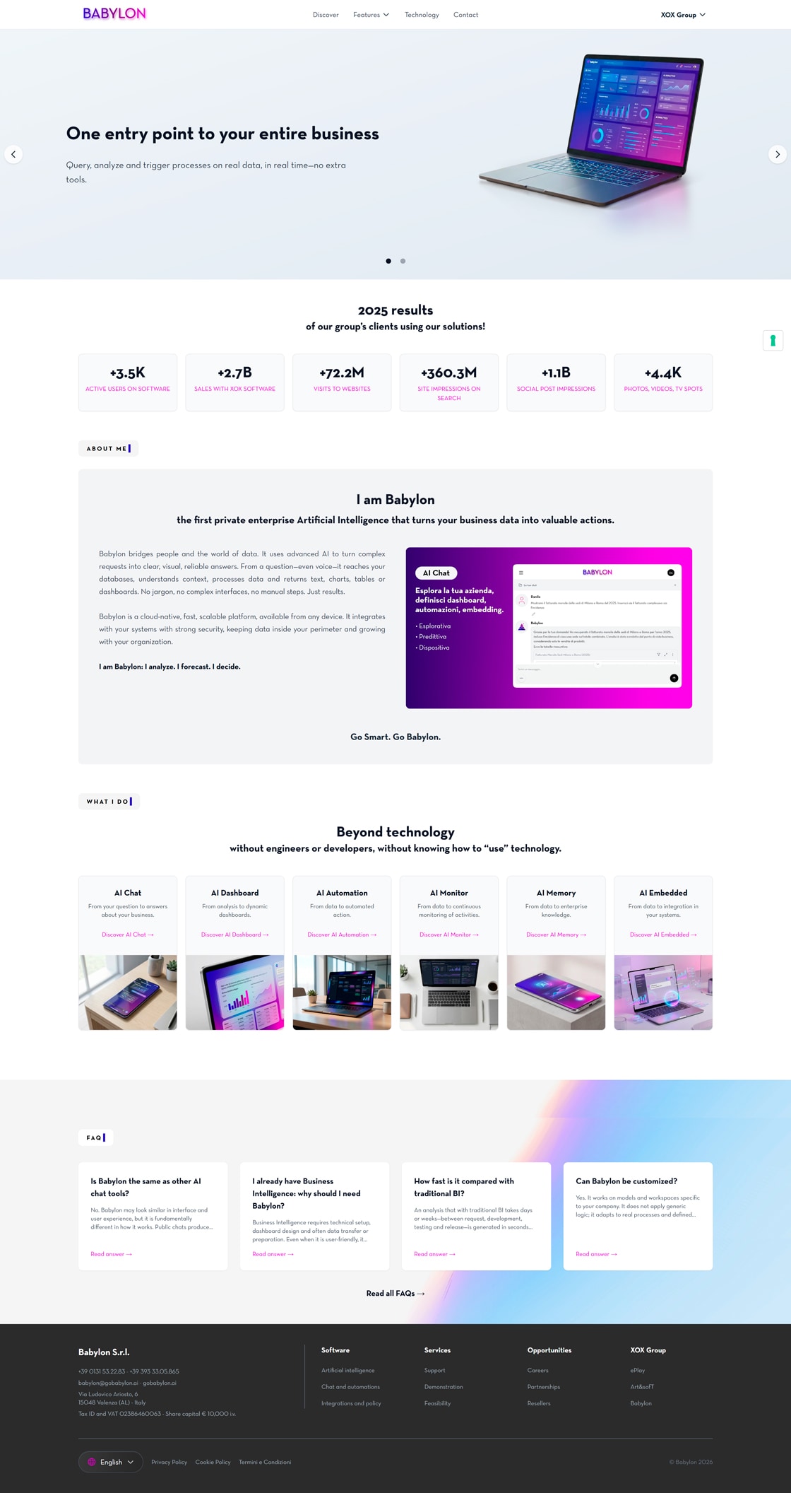 Babylon-Website – 2