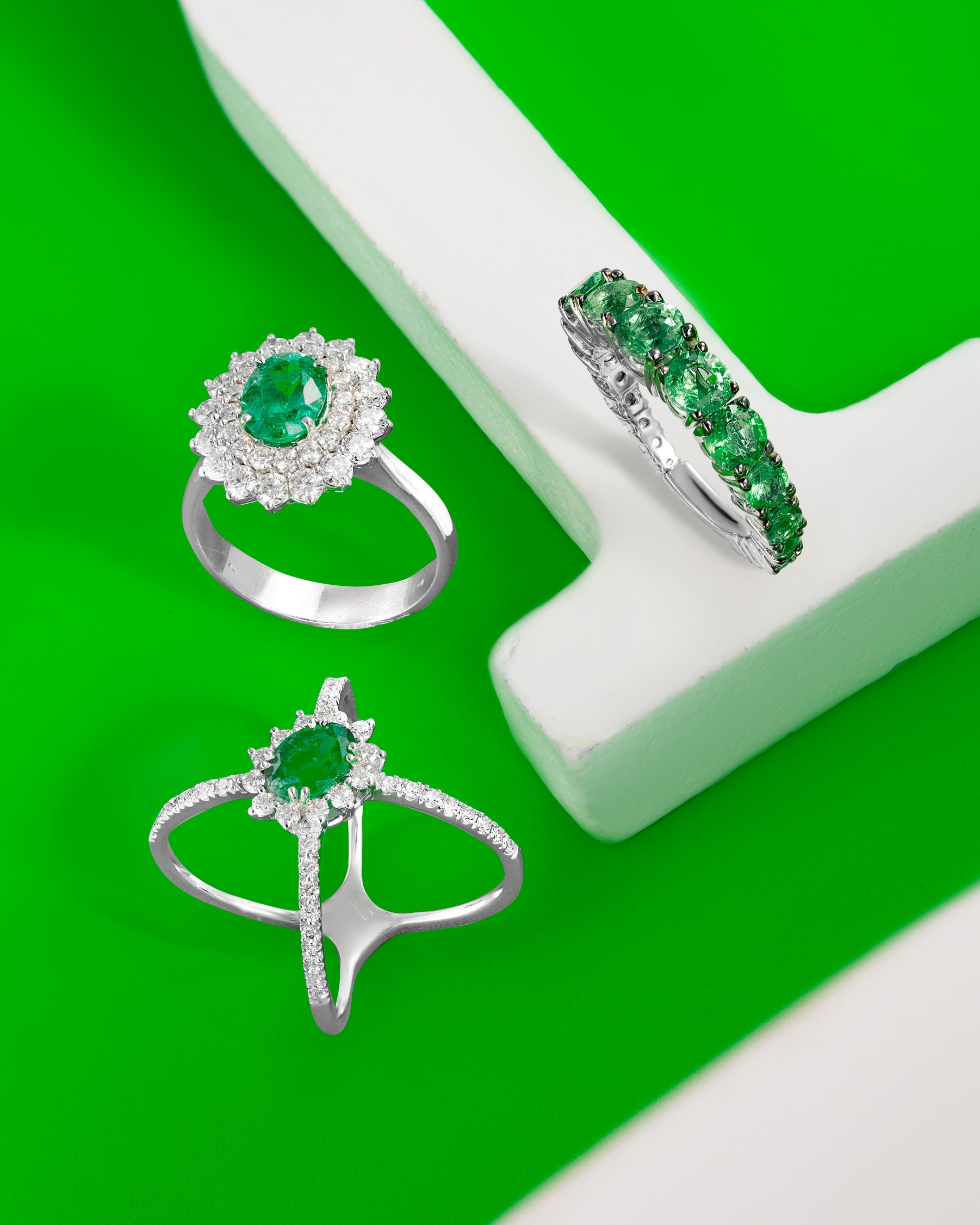 Joyería de fotografía Diamonds&Co - Moodboard verde — 4