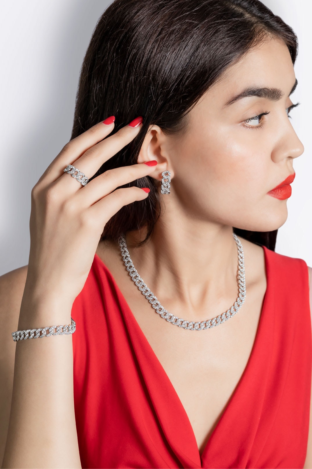 Modelo de rodaje de Diamonds&Co y composite de joyería — 4