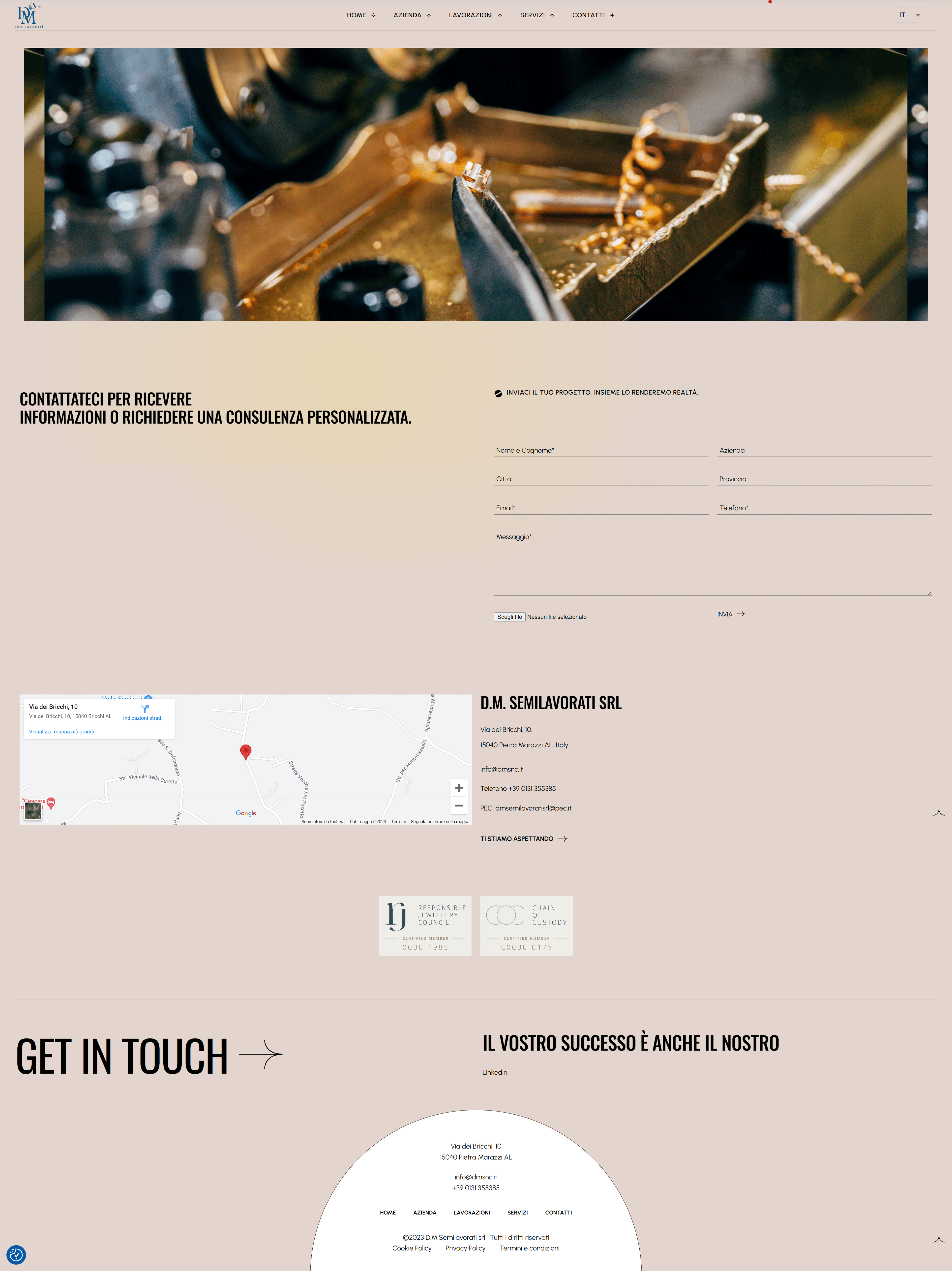 DM Semilavorati sito web — 6