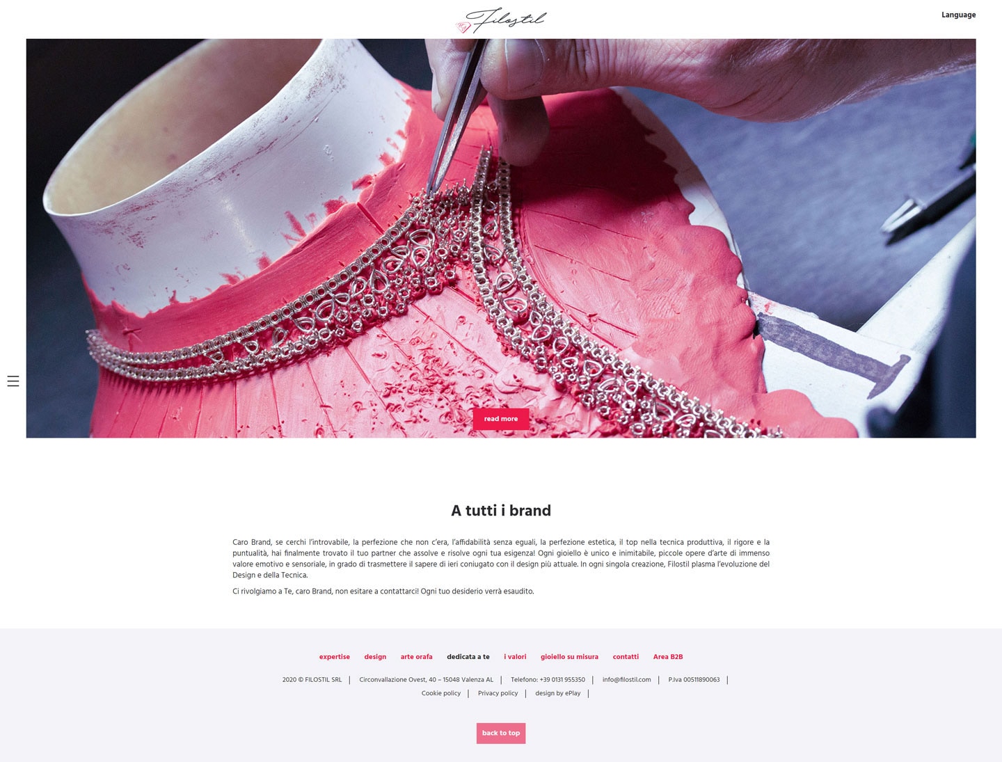 Filostil-Website – 3