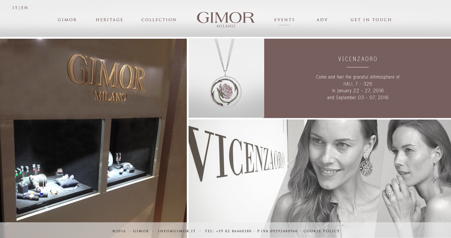 Sitio web de Gimor Milán — 6