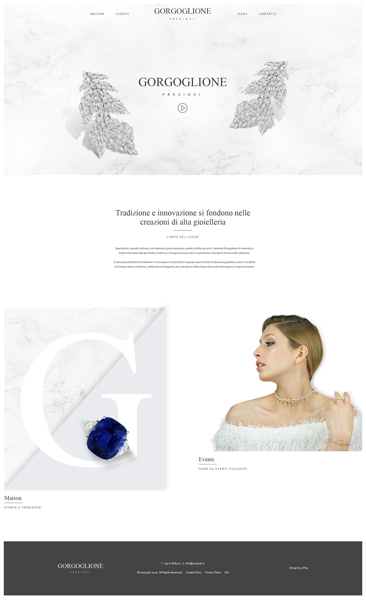 Sitio web de Gregolane — 2