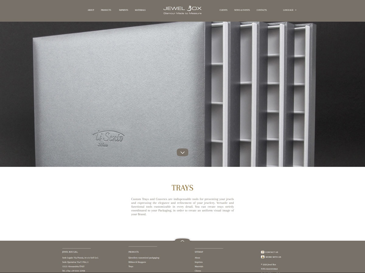Refonte du site Jewel Box — 9