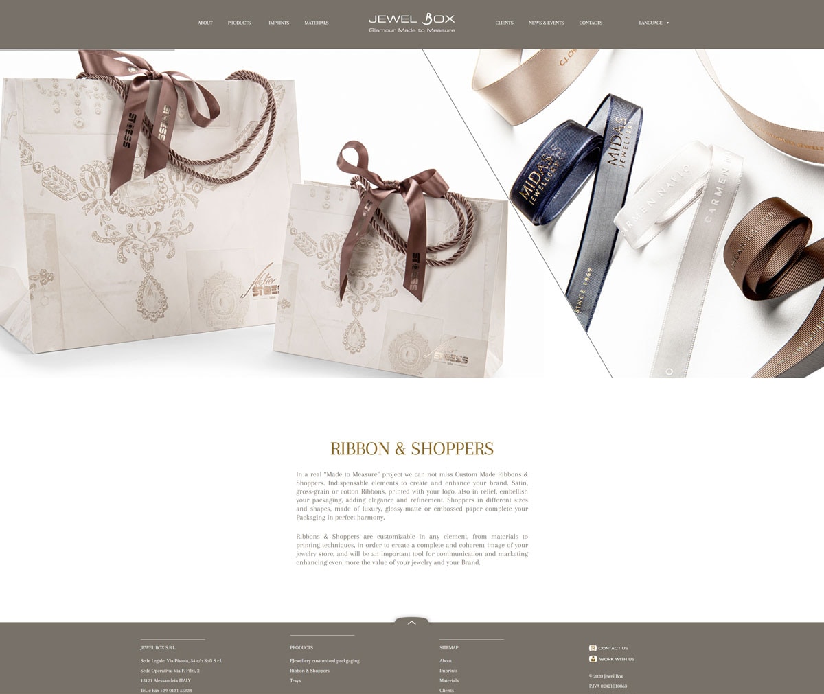 Refonte du site Jewel Box — 8