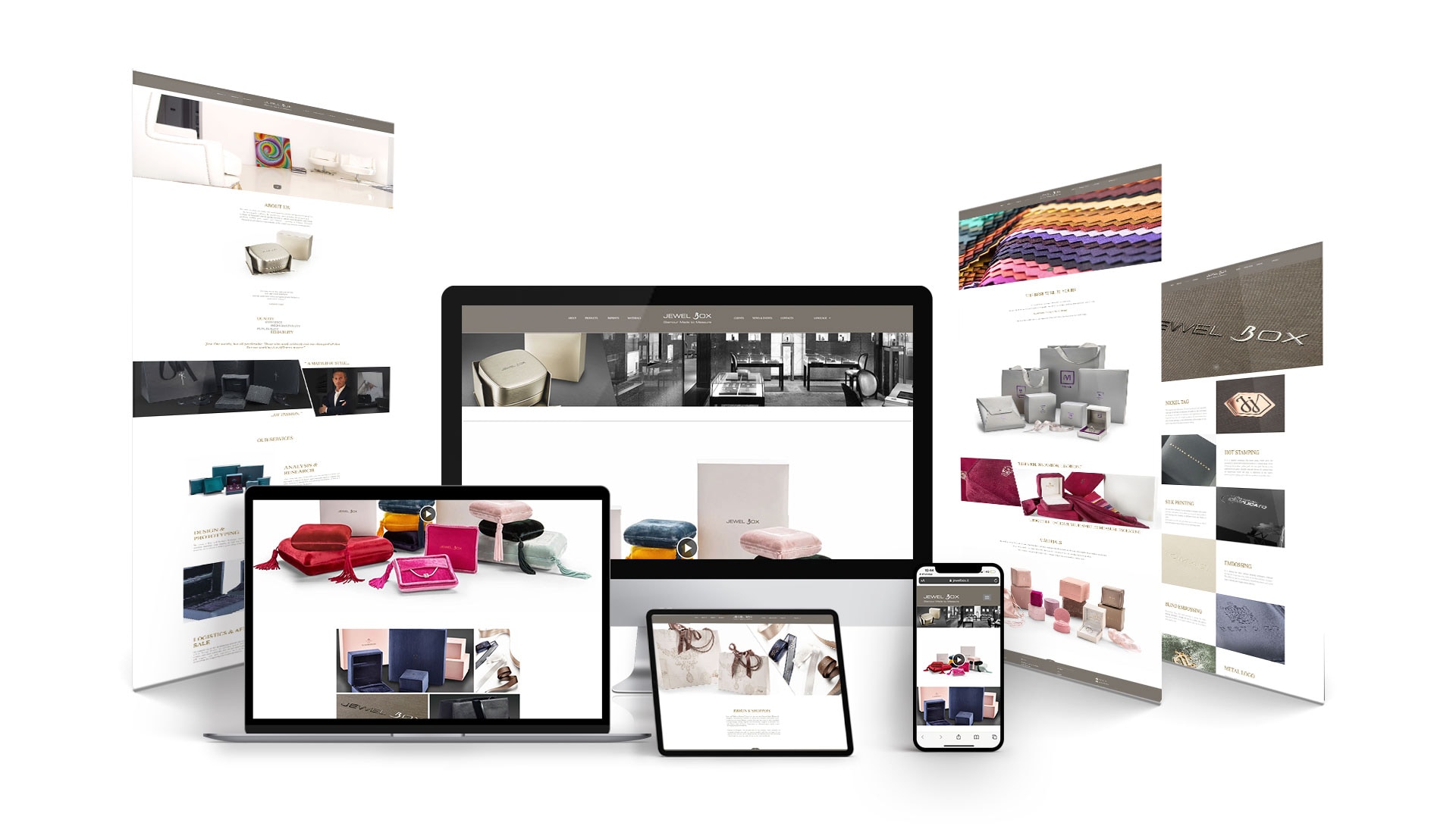 Refonte du site Jewel Box — 1
