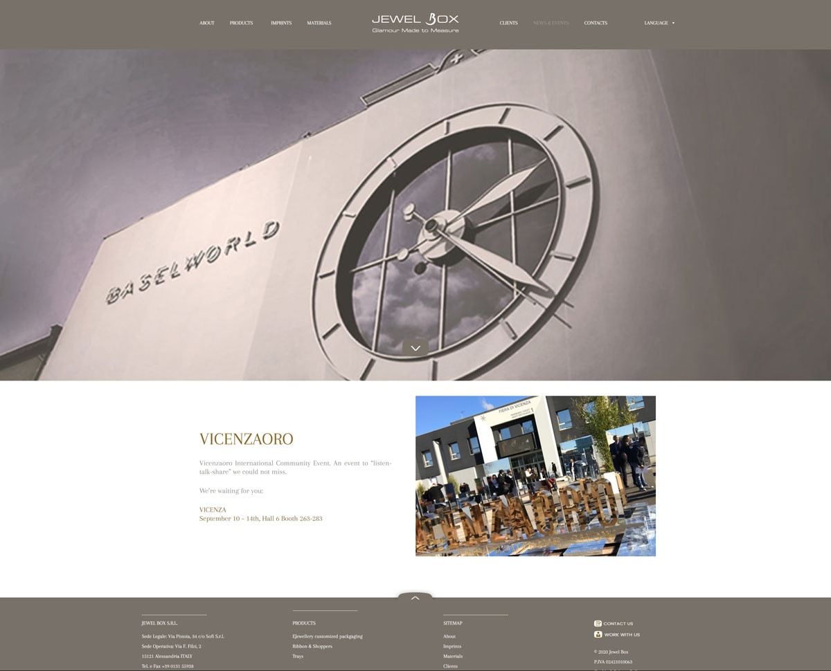 Refonte du site Jewel Box — 10