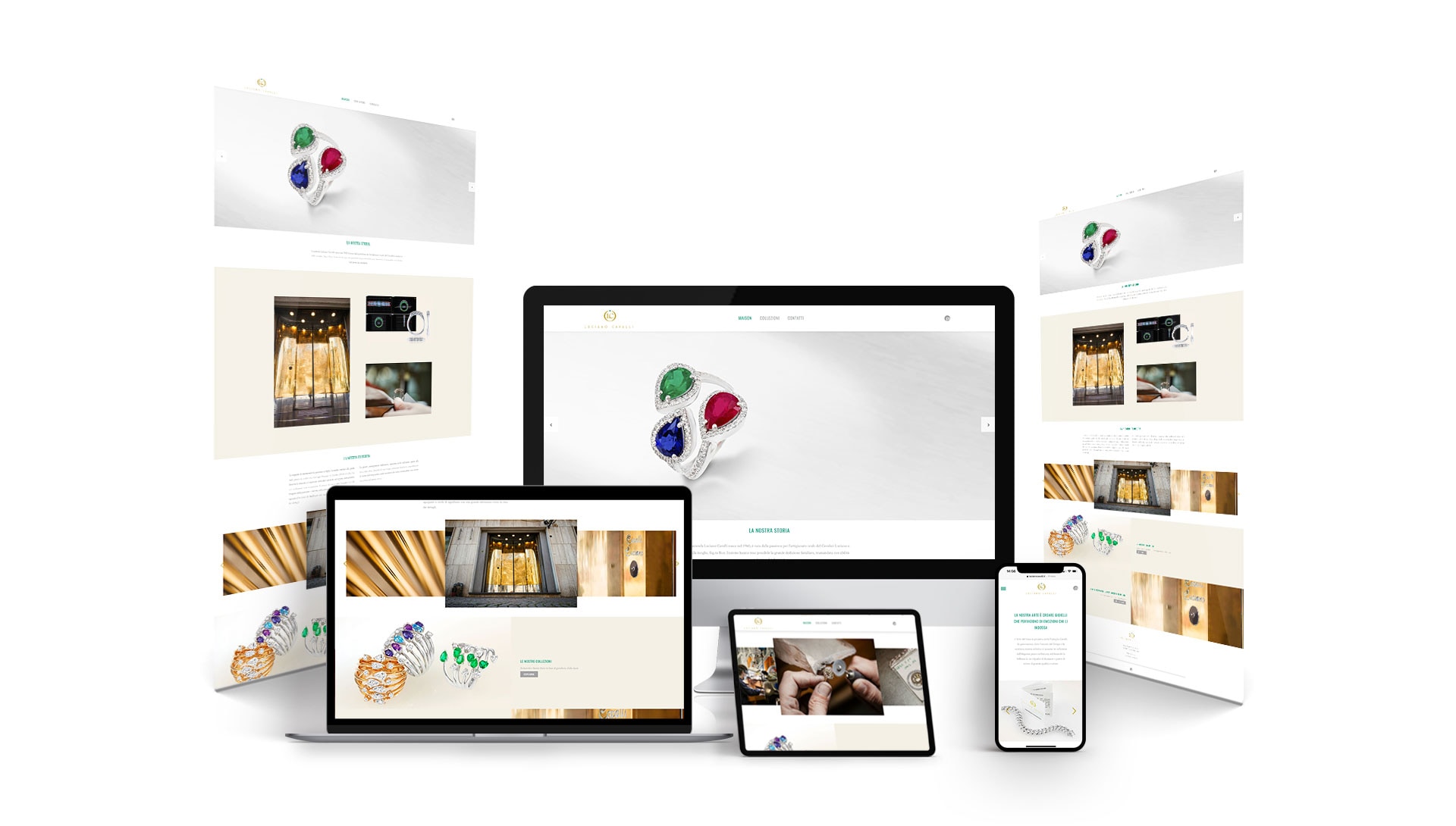 Sitio web de Luciano Cavalli — 1