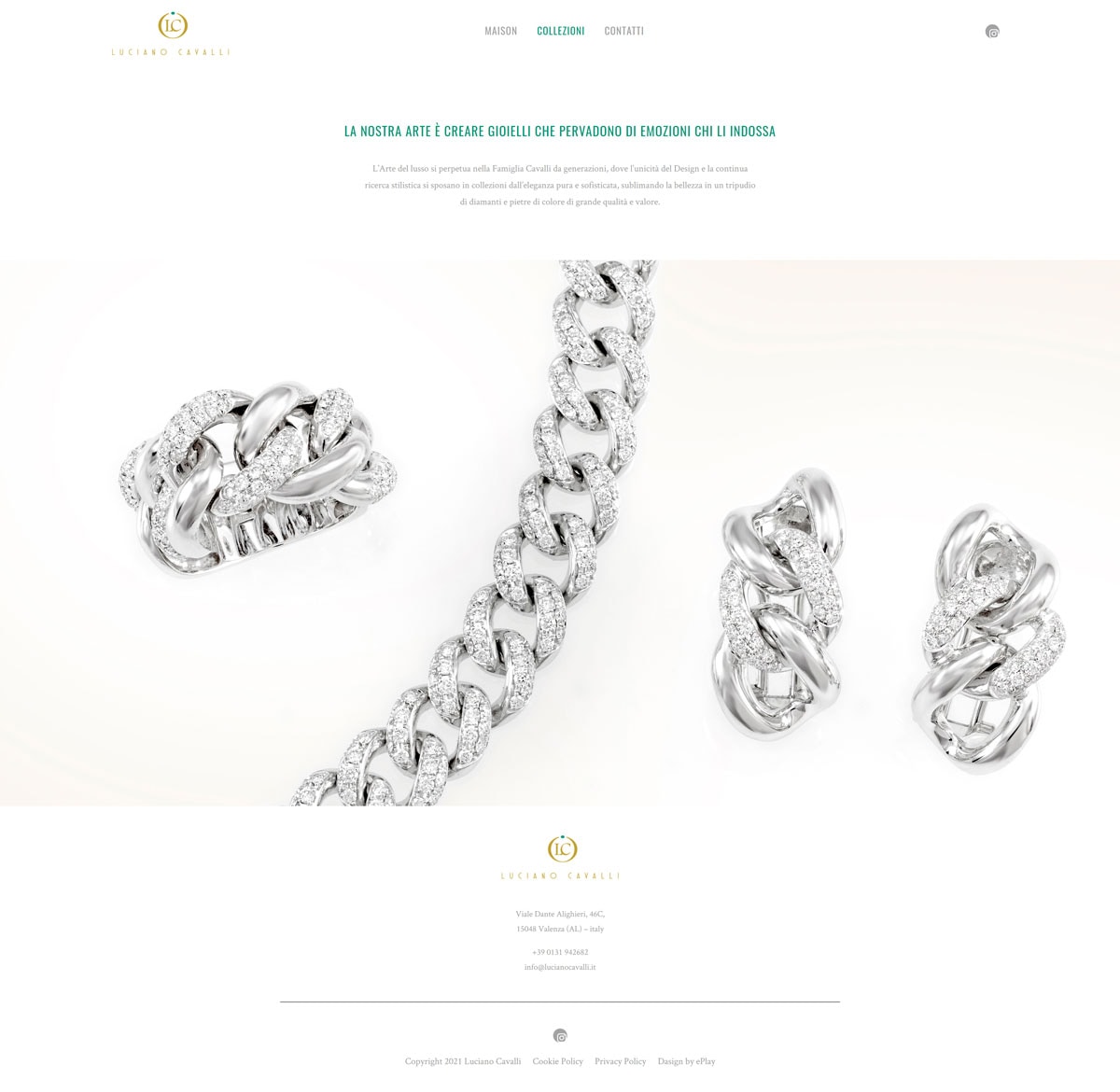 Sitio web de Luciano Cavalli — 3