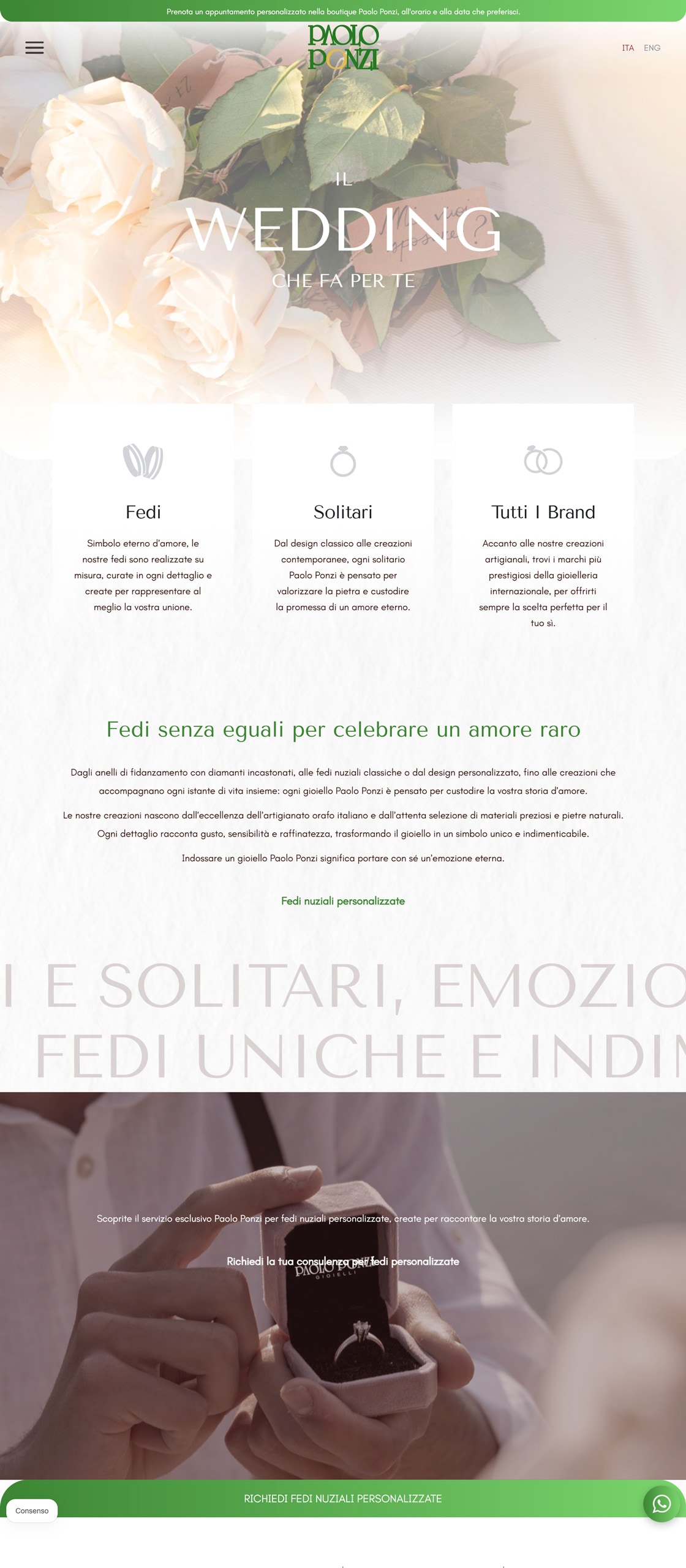 Sitio web de información y comercio de Paolo Ponzi — 3