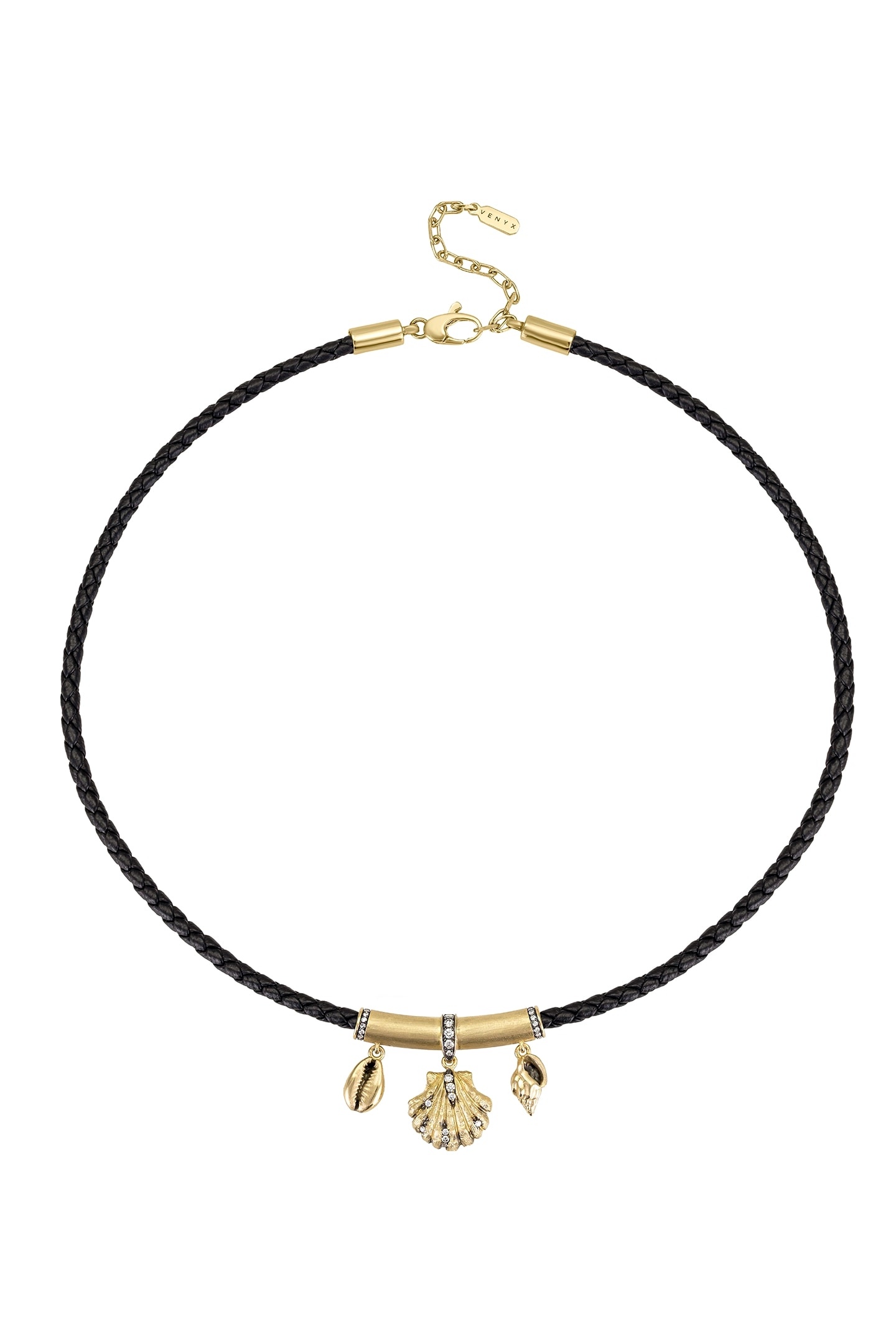 Venyx World — Schmuck-Stillleben, Detail zu Oberflächen und Materialien