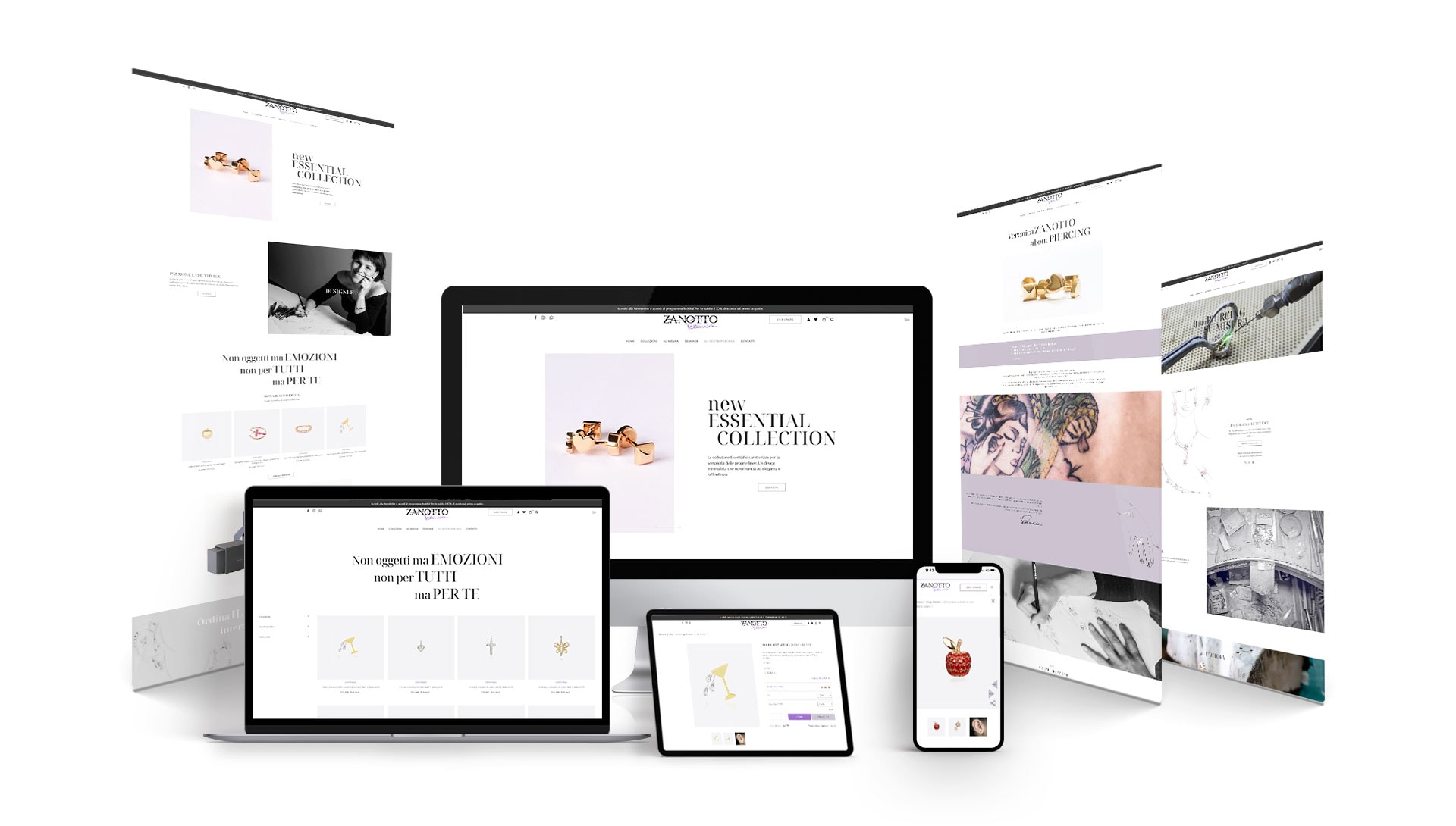 Veronica Zanotto E-Commerce-Website – 1