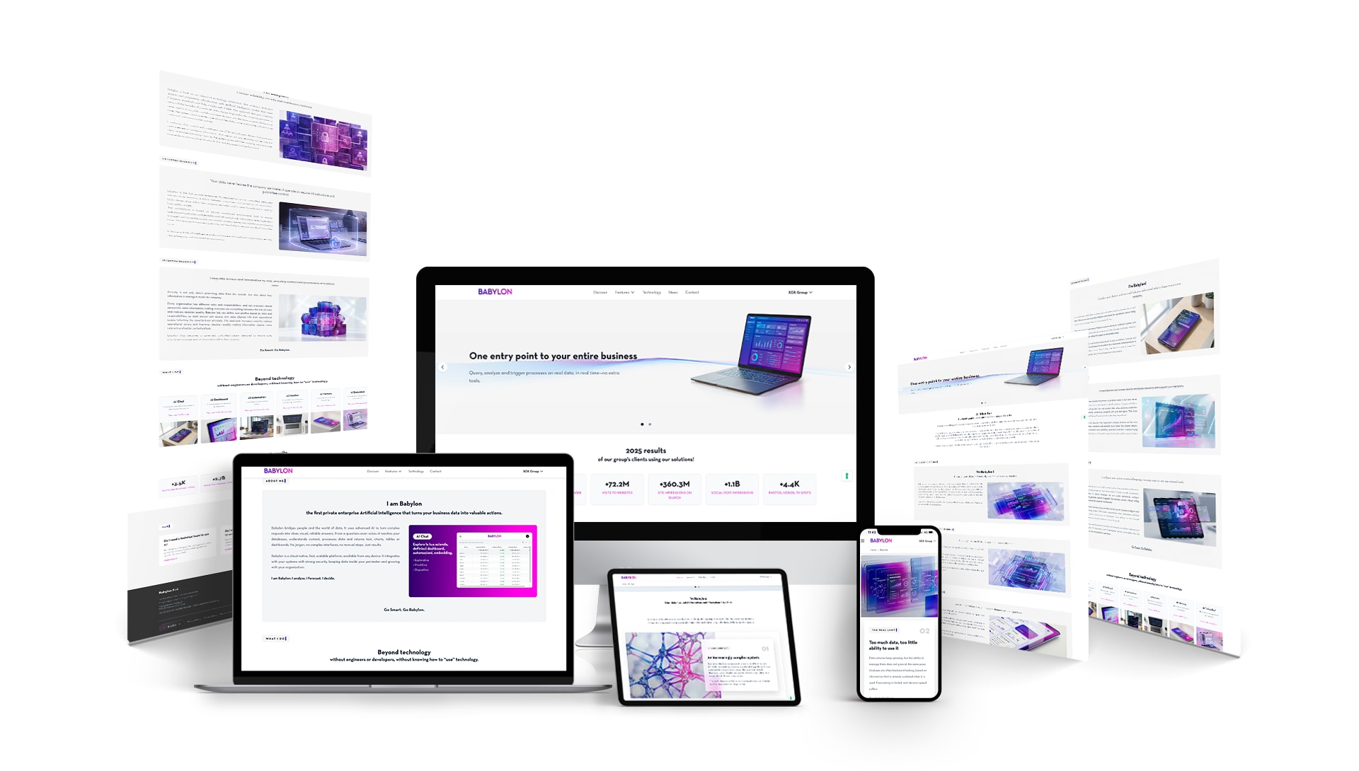 Babylon-Website – 1