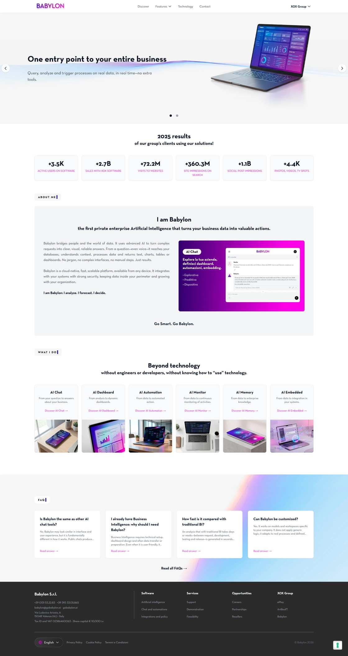 Babylon-Website – 2