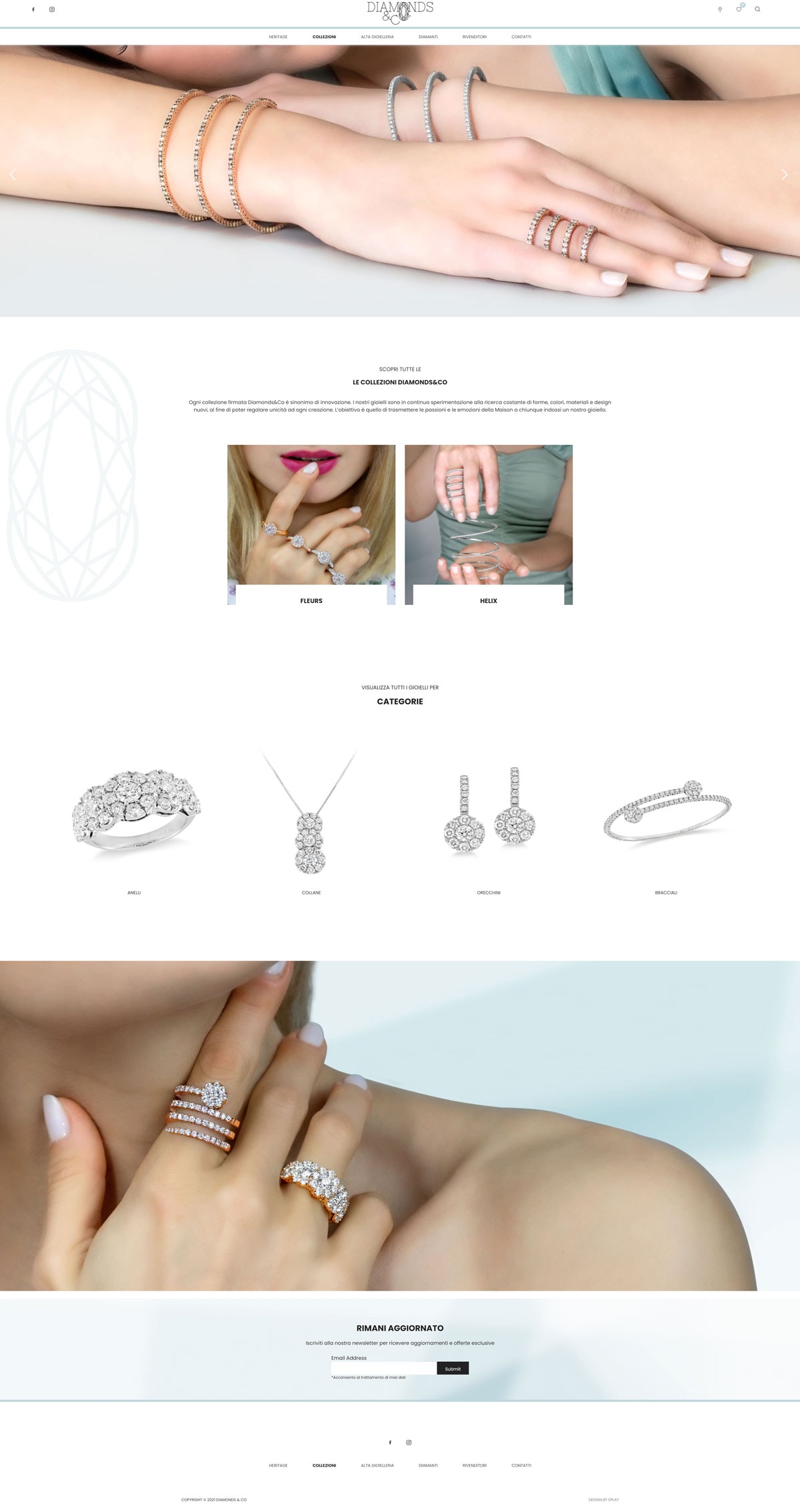 Info-Commerce-Website von Diamonds&Co – 5