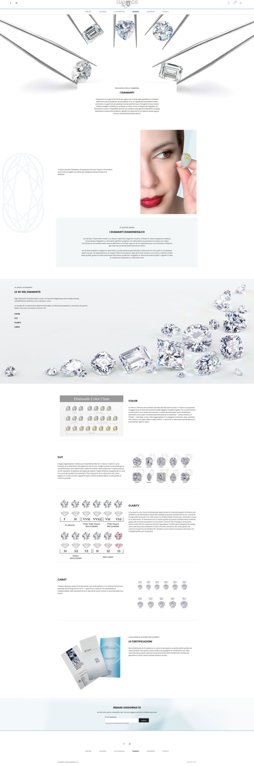 Info-Commerce-Website von Diamonds&Co – 7