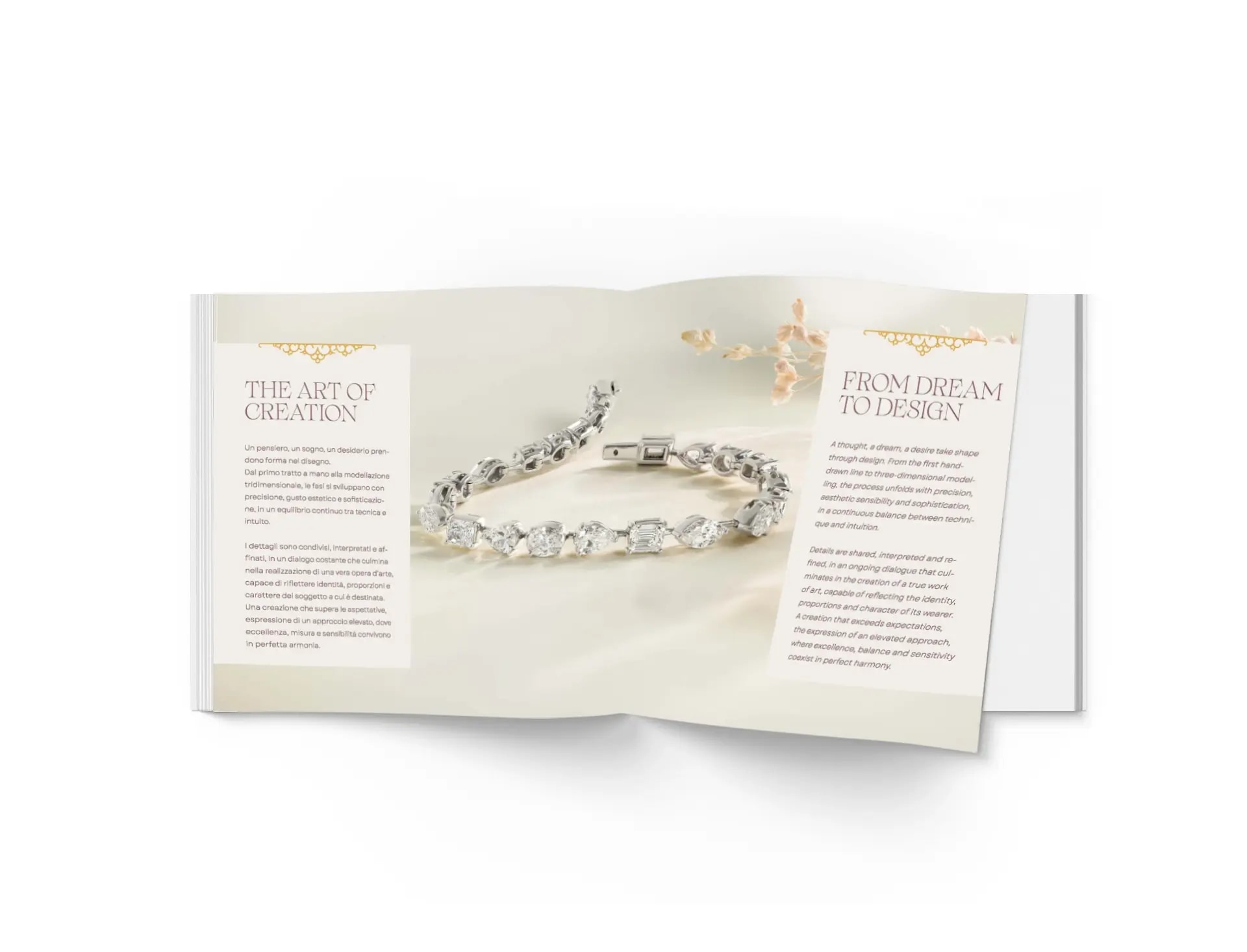 EG Creations — maquette brochure institutionnelle