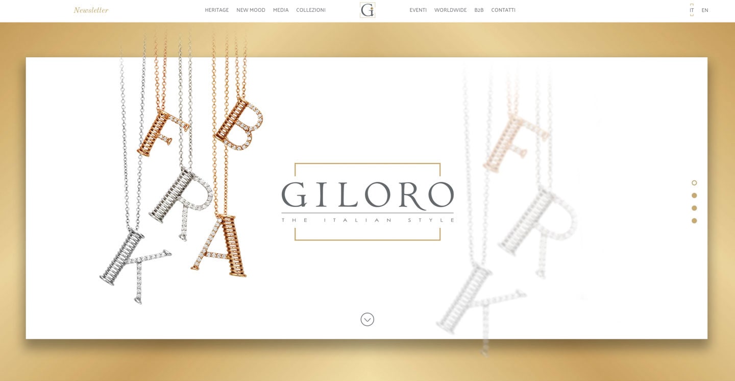 Giloro sito web