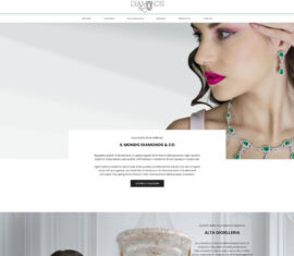 Diamonds&Co info-commerce website