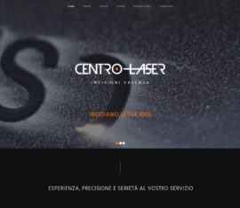 Centro Laser website one-page