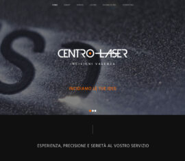 Centro Laser sito web one-page