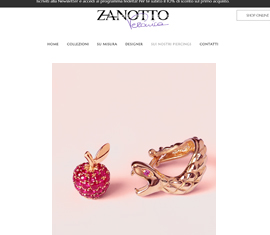 Veronica Zanotto e-commerce website