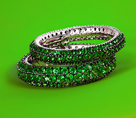 Diamonds&Co jewelry shooting – Green moodboard